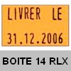 Etiquettes 26x16 Rectangulaire Fluo (boite 14 rlx)